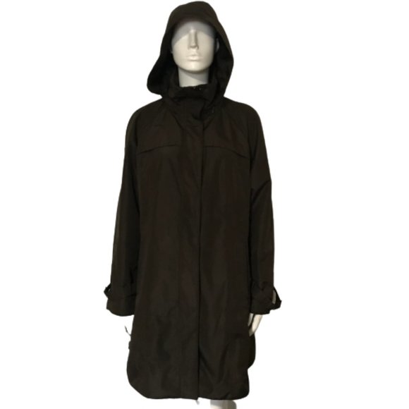 Fen-Nelli Size 12 Brown Hooded Jacket - Picture 2 of 12